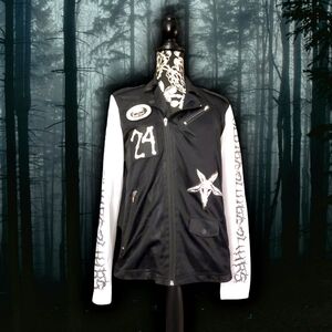 24HRS brand occultist zip up breathable jacket witchcore size xs